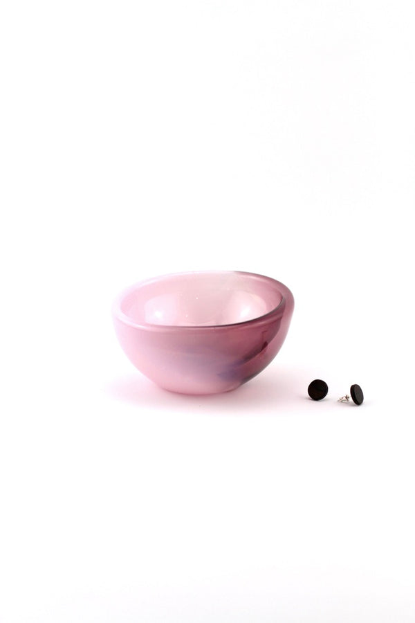 Handblown glass bowl
