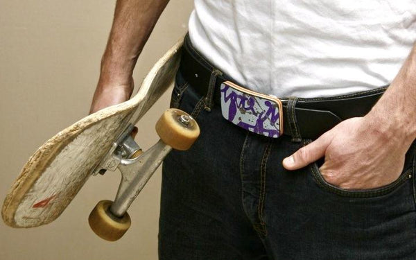 Skater Skateboard belt buckle