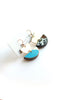 Mix and match skateboard earrings